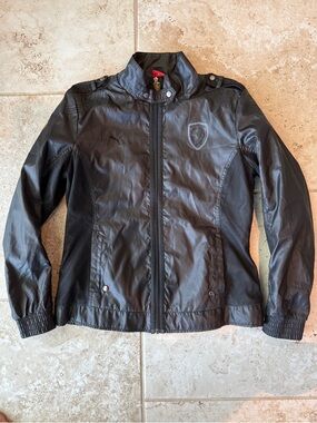 Puma Scuderia Ferrari Sport Lifestyle Moto Style Lighweight Jacket